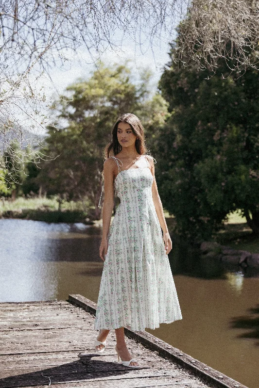 Best party dresses for birthday bashes -Emory Maxi Dress - Cream
