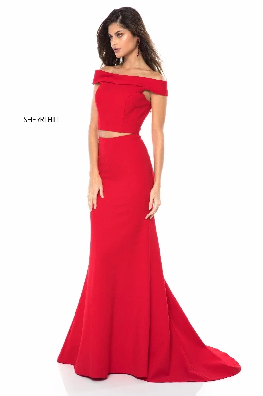 Two piece skirt sets for office parties- -51757
