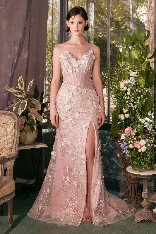 cocktail dresses with velvet bodices for winter glam --Andrea and Leo A1396 Dress