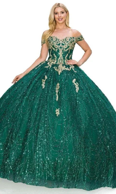 Cinderella Couture 8033J - Embellished Sweetheart Ballgown