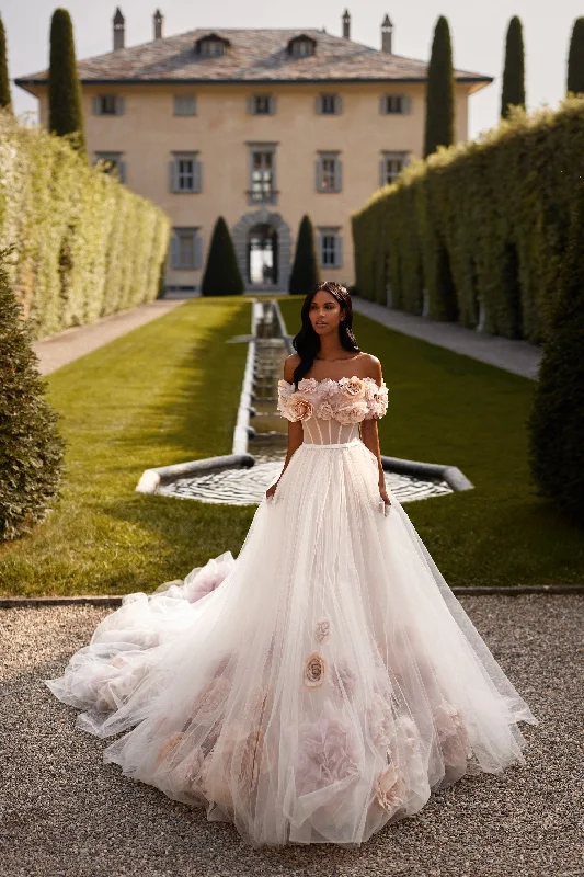 Bridal dresses with sequins for added sparkle -81142