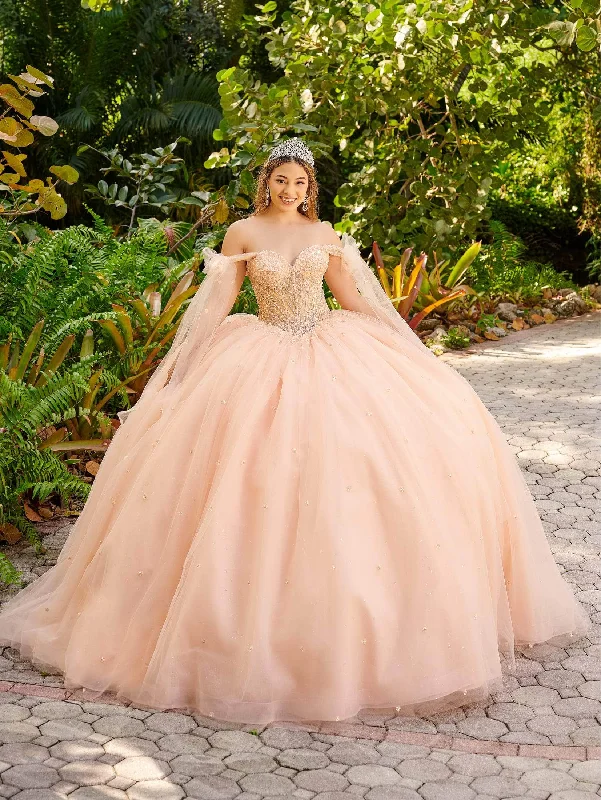 Lizluo Fiesta 56518 - Sweetheart Neck Beaded Ballgown