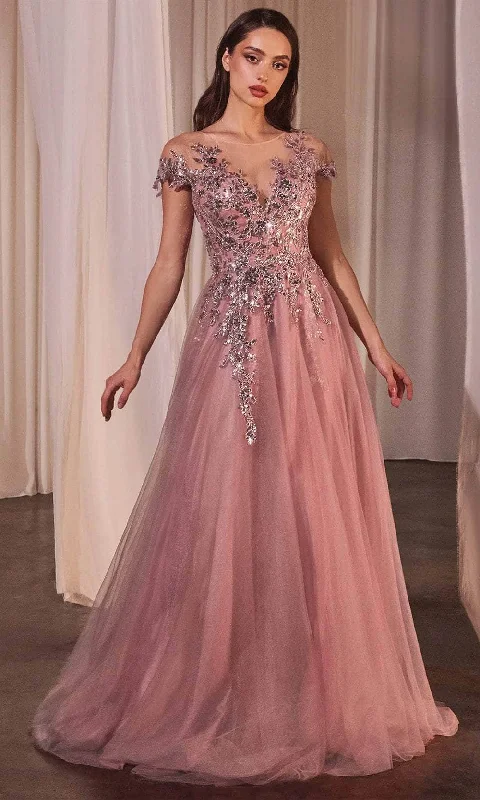 Andrea and Leo A1350 - Sequin Applique Long Gown