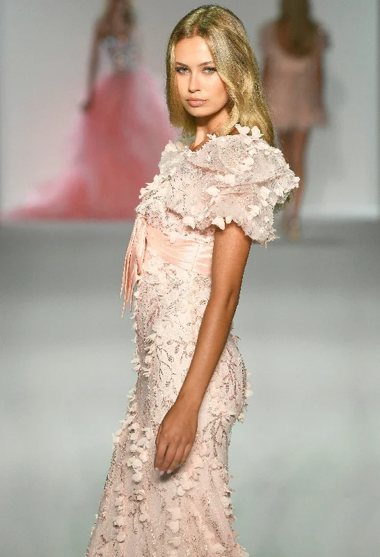 formal dresses for cocktail receptions with fitted bodices --57047