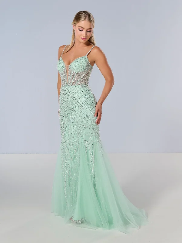 formal dresses for petite women with empire waist --Beaded Sleeveless Mermaid Dress by Tiffany Designs 16218 formal dresses for petite women with empire waist --Beaded Sleeveless Mermaid Dress by Tiffany Designs 16218