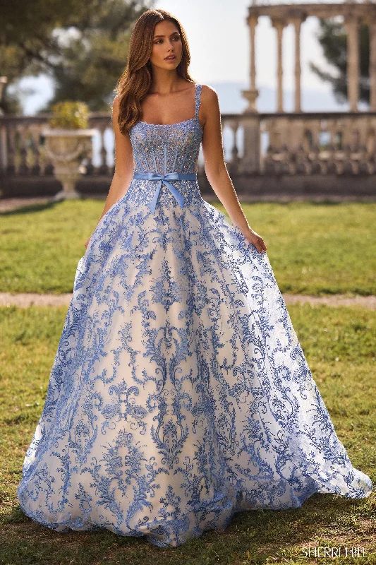 formal dresses with built-in bras for added support --57058