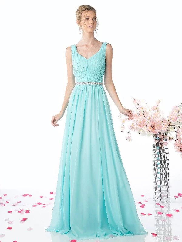 Best wedding guest dresses for rustic weddings -Long Sleeveless Chiffon Dress by Cinderella Divine W0014 Best wedding guest dresses for rustic weddings -Long Sleeveless Chiffon Dress by Cinderella Divine W0014