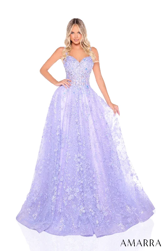 formal dresses for business galas with sleek designs --Glitter Sleeveless A-line Gown by Amarra 88321 formal dresses for business galas with sleek designs --Glitter Sleeveless A-line Gown by Amarra 88321