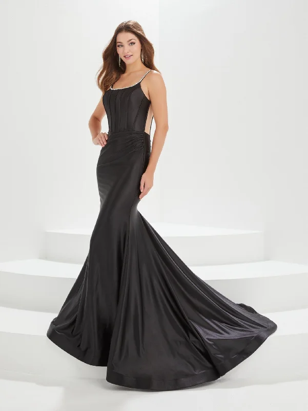 Best wedding guest dresses for an evening gala or celebration -Off Shoulder Corset Mermaid Dress by Tiffany Designs 16003 Best wedding guest dresses for an evening gala or celebration -Off Shoulder Corset Mermaid Dress by Tiffany Designs 16003
