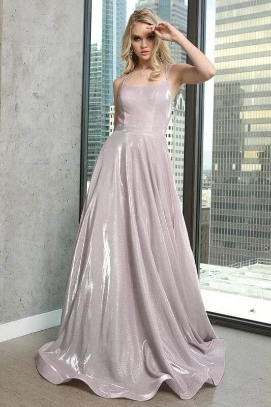 formal dresses for plus size women with A-line skirts --Long Metallic Glitter Pocket Dress by Juliet 203 formal dresses for plus size women with A-line skirts --Long Metallic Glitter Pocket Dress by Juliet 203