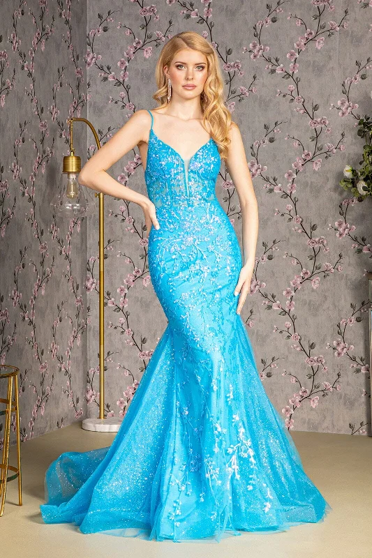 formal dresses with mesh panels for modern style --Sequin Print Sleeveless Mermaid Dress by GLS Gloria GL3220 formal dresses with mesh panels for modern style --Sequin Print Sleeveless Mermaid Dress by GLS Gloria GL3220