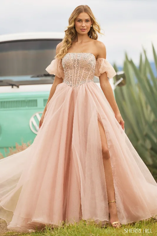 Elegant graduation dresses for a sophisticated look -55580