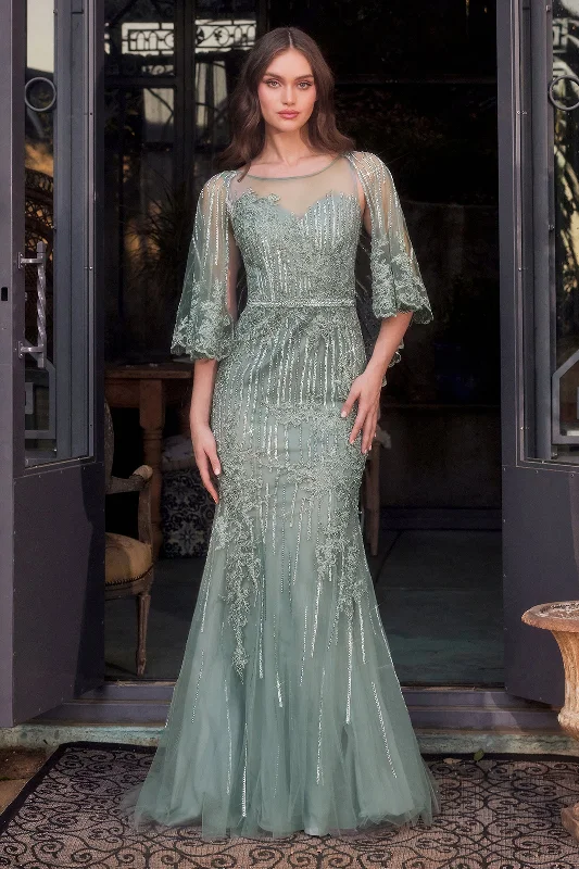 cocktail dresses with lace backs for intricate detail --Andrea and Leo MA105 Dress