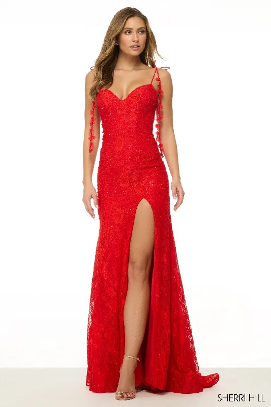 formal dresses with open backs and crisscross straps --57149