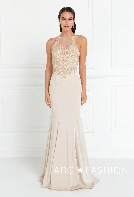 cocktail dresses with satin belts for waist definition --Mermaid Gown with Beaded Illusion Bodice by Elizabeth K GL1568 cocktail dresses with satin belts for waist definition --Mermaid Gown with Beaded Illusion Bodice by Elizabeth K GL1568