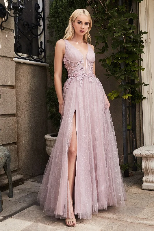 formal dresses for young adults with trendy cuts --Andrea and Leo A1057 Dress