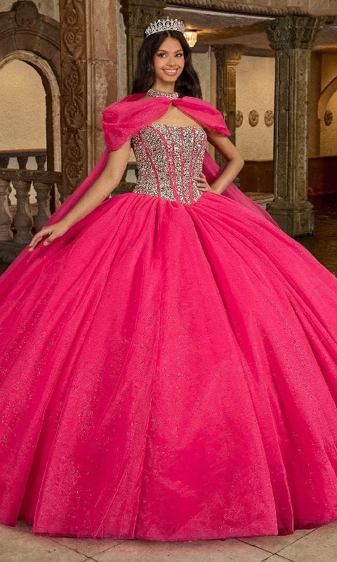 Rachel Allan RQ1130 - Beaded Strapless Ballgown