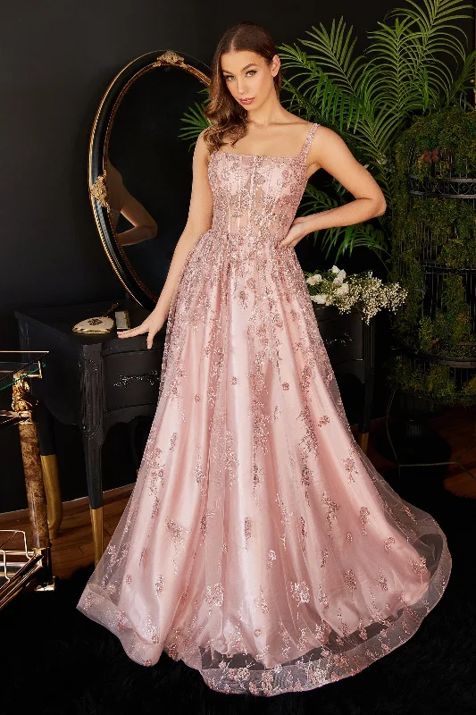 Affordable wedding guest dresses that don’t compromise on style -Glitter Print Sleeveless Gown by Ladivine J840 Affordable wedding guest dresses that don’t compromise on style -Glitter Print Sleeveless Gown by Ladivine J840