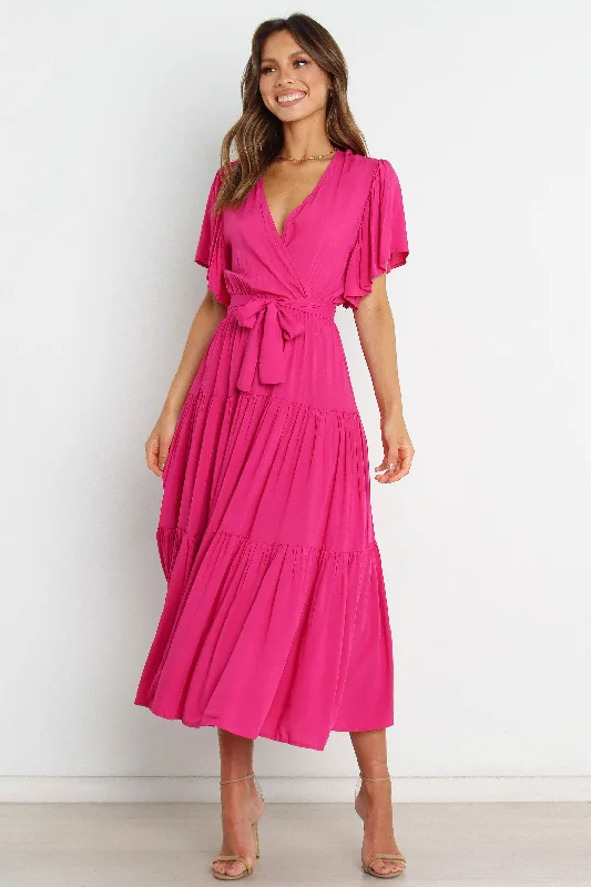 Spring dresses for work with a professional look -Barker Dress - Pink