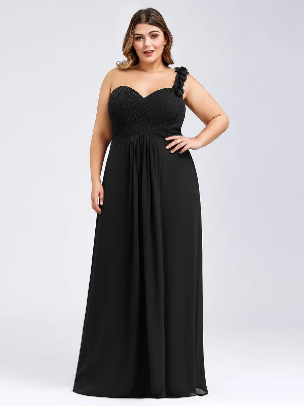 formal dresses with off-shoulder sleeves for summer events --One Shoulder Plus Size Wholesale Chiffon Bridesmaid Dresses formal dresses with off-shoulder sleeves for summer events --One Shoulder Plus Size Wholesale Chiffon Bridesmaid Dresses