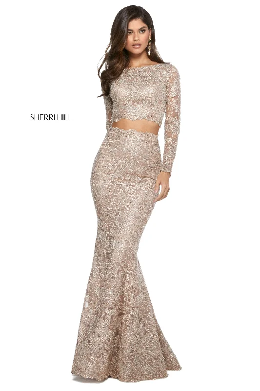 Two piece skirt sets with a flowy, bohemian vibe- -53247