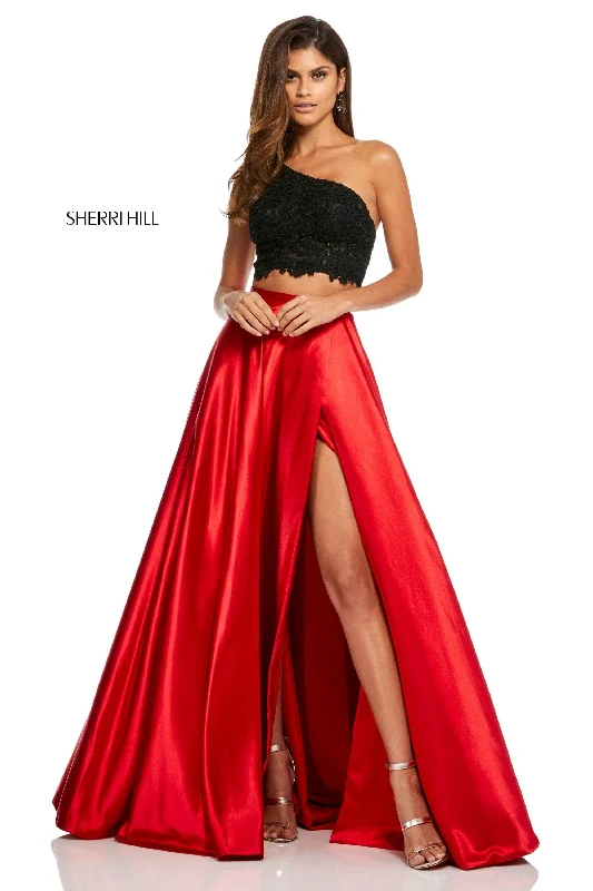 How to wear a two piece skirt set in autumn- -52730