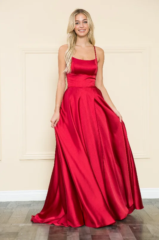 Stylish wedding guest dresses for daytime cocktail receptions -Long Square Neck Dress by Poly USA 8910 Stylish wedding guest dresses for daytime cocktail receptions -Long Square Neck Dress by Poly USA 8910