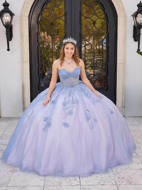 Lizluo Fiesta 56521 - Strapless Embroidered Ballgown