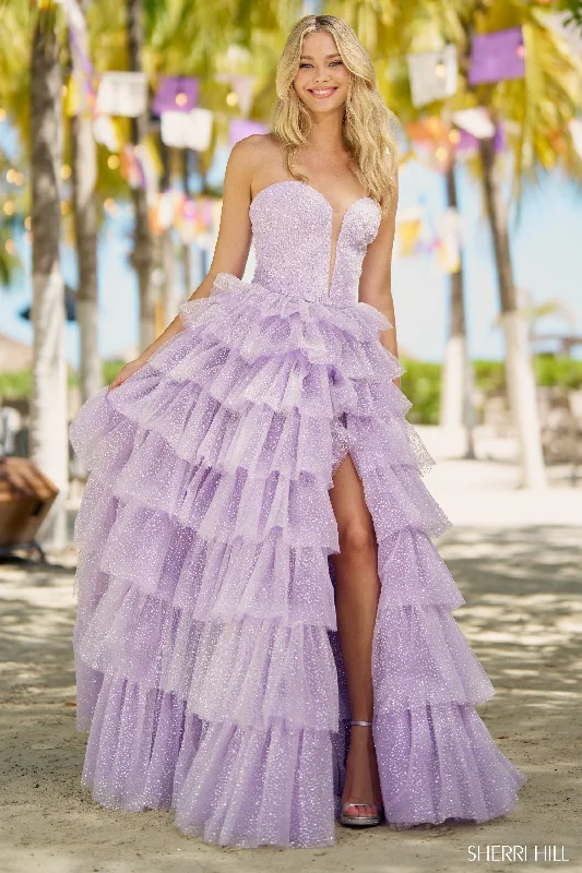 formal dresses in sustainable fabrics like organic cotton --56139