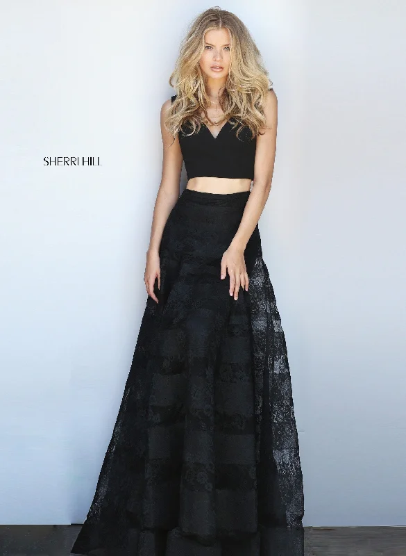 Two piece skirt sets with halter neck designs for a classy look- -51163