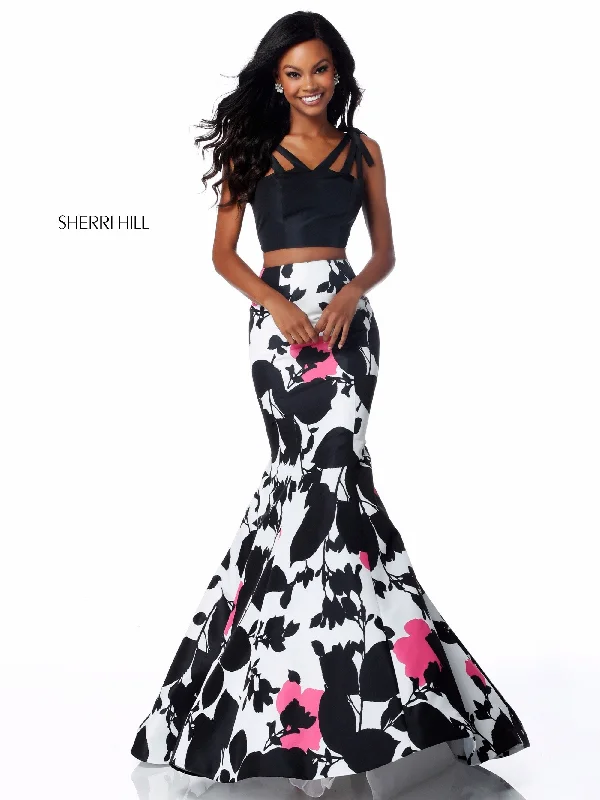 Two piece skirt sets with sheer fabrics for a daring look- -51824