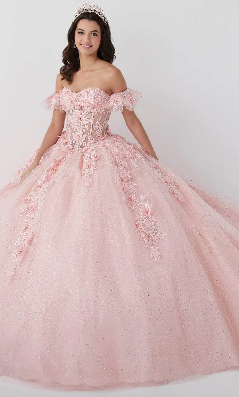 Fiesta Gowns 56465 - Strapless Corseted Quinceanera Gown
