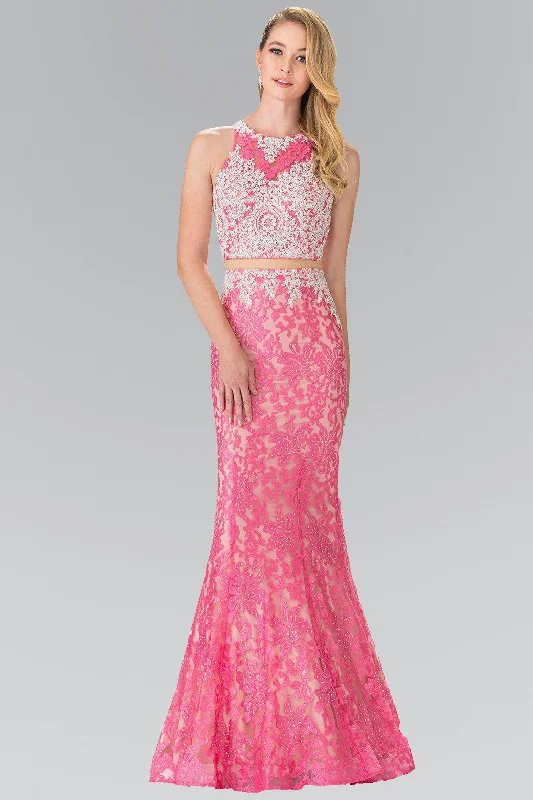 cocktail dresses with pockets for convenience and style --Mock Two-Piece Long Lace Dress by Elizabeth K GL2271 cocktail dresses with pockets for convenience and style --Mock Two-Piece Long Lace Dress by Elizabeth K GL2271