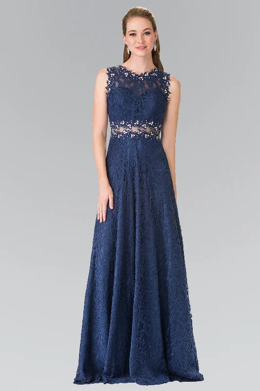 formal dresses with embroidered beadwork for luxury appeal --Floor Length Sleeveless Beaded Lace Dress by Elizabeth K GL1460 formal dresses with embroidered beadwork for luxury appeal --Floor Length Sleeveless Beaded Lace Dress by Elizabeth K GL1460
