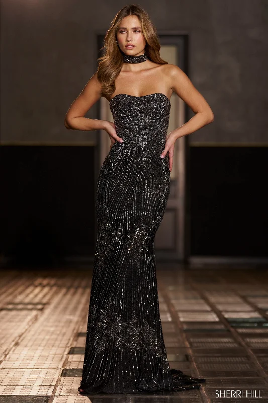 formal dresses with sequined bodices for sparkle --56709