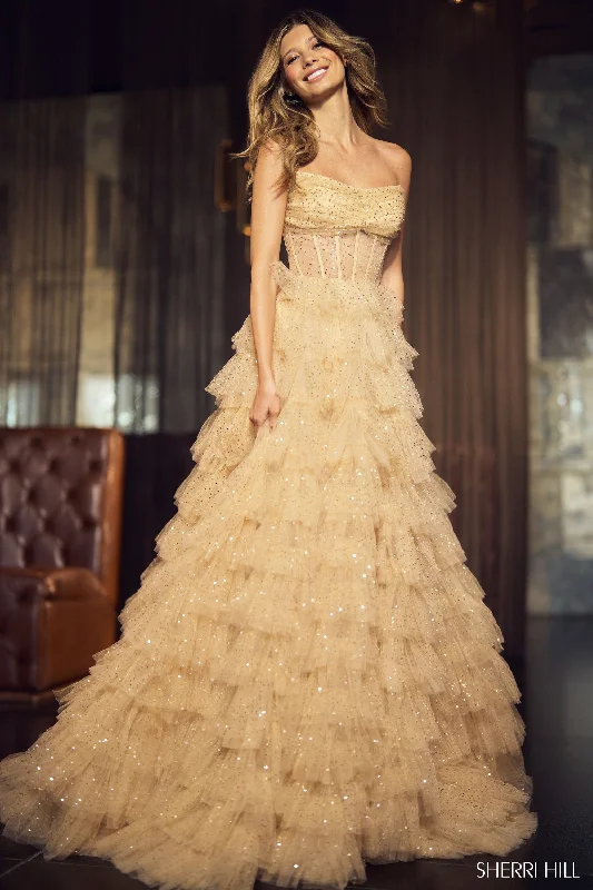 Graduation dresses with a crossover design for an elegant touch -55950
