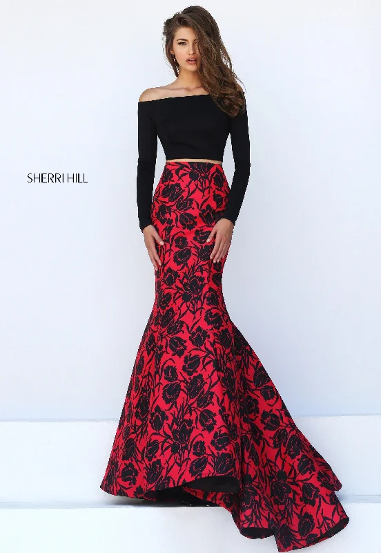 How to accessorize a two piece skirt set- -50127