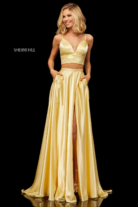 Stylish two piece skirt sets for date night- -52488