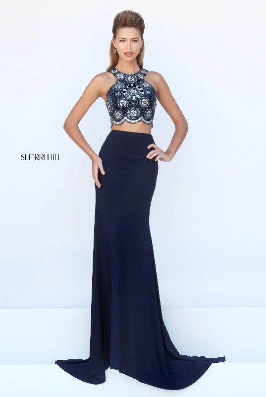 Flattering two piece skirt sets for petite women- -50236