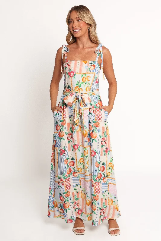 Comfortable party dresses for day-to-night wear -Montreux Maxi Dress - Sunburst