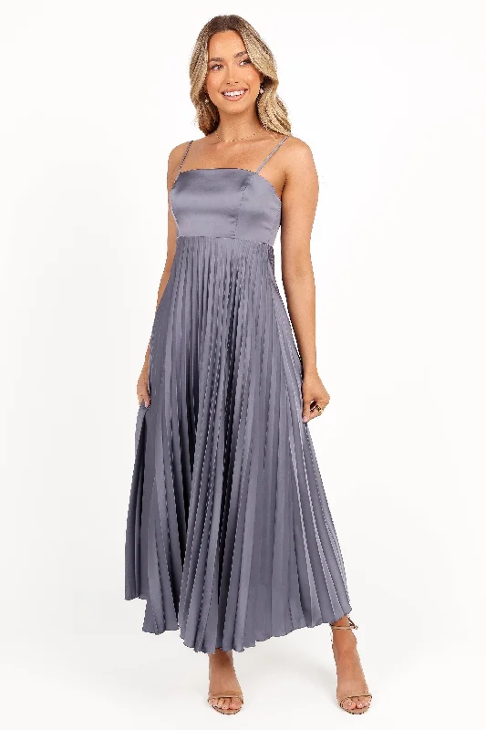 convertible bridesmaid dresses with versatile styling options --Keegan Maxi Dress - Steel Gray convertible bridesmaid dresses with versatile styling options --Keegan Maxi Dress - Steel Gray