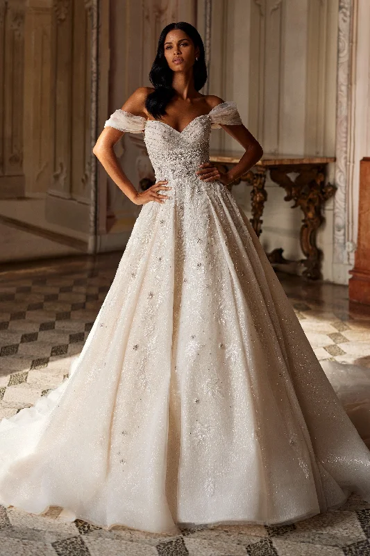 Bridal dresses for mature brides looking for elegance -81089