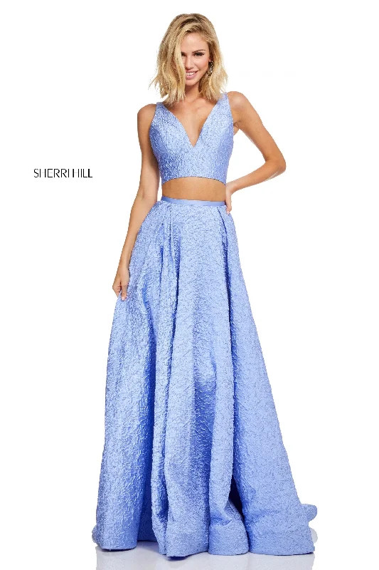 Comfortable two piece skirt sets for vacation- -52642