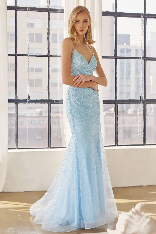 cocktail dresses with beaded bodices for sparkle --Fitted Glitter Mesh V-Neck Gown by Juliet 271 cocktail dresses with beaded bodices for sparkle --Fitted Glitter Mesh V-Neck Gown by Juliet 271