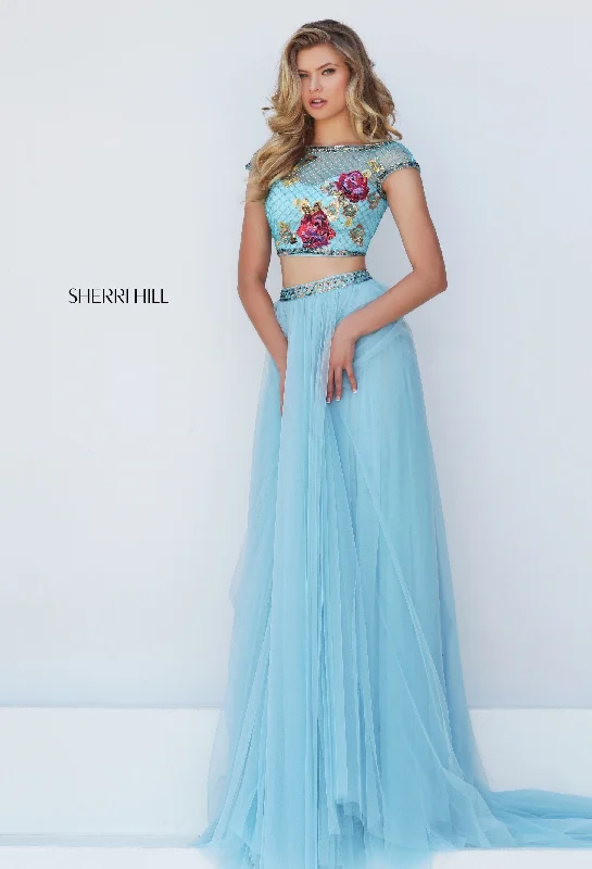 light blue/multi