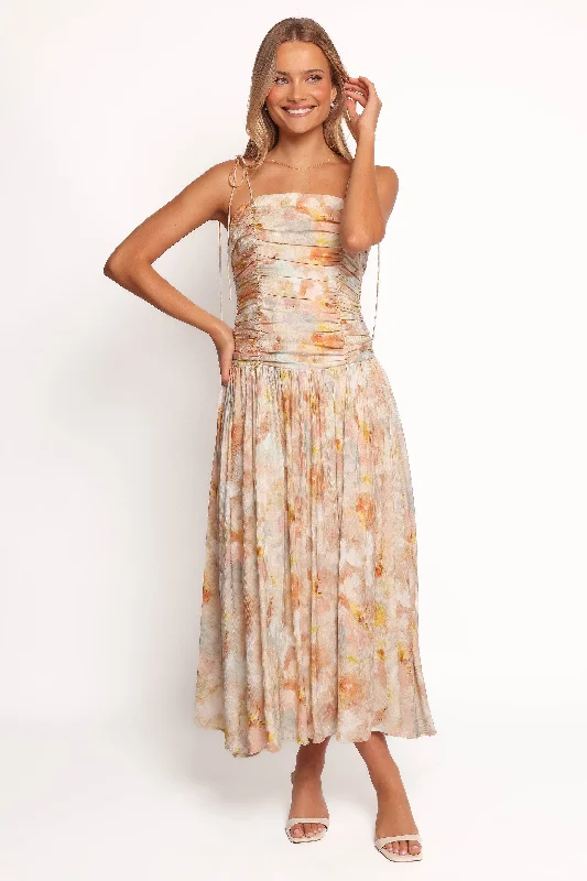 Wedding guest dresses for spring and summer with floral patterns -Xiomara Maxi Dress - Multi Wedding guest dresses for spring and summer with floral patterns -Xiomara Maxi Dress - Multi