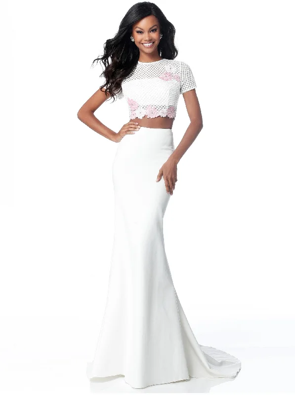 Two piece skirt sets for formal family dinners- -51834