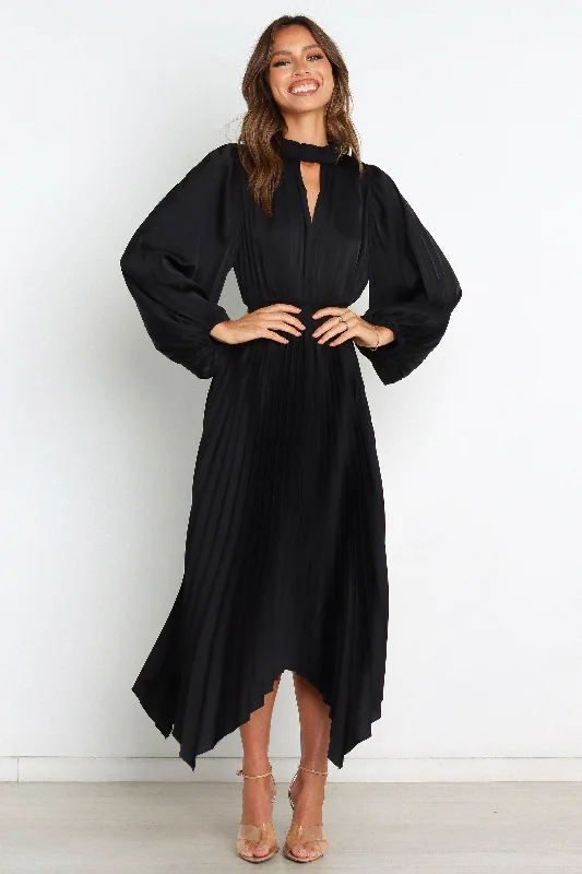 formal dresses for young adults with trendy cuts --Eloise Dress - Black