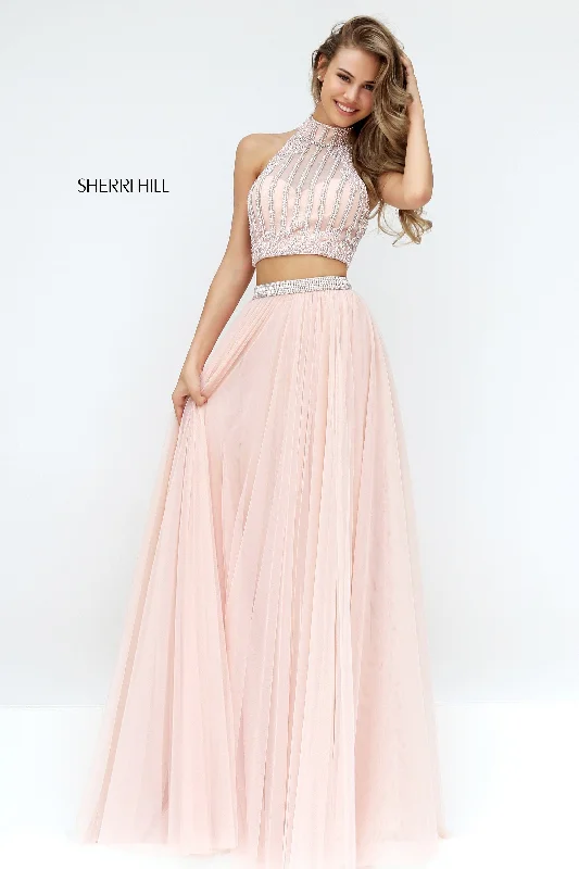 Two piece skirt sets for office parties- -50786