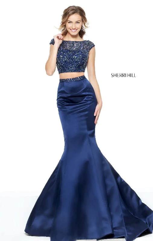 Two piece skirt sets for college homecoming- -50956
